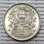 1 Escudo 1961 Alpaca, 1$00 1961 alpaca Republica Portuguesa, (Soberba), World Coins Portugal KM 578