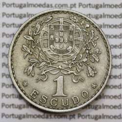 Moeda de 1 Escudo 1961 em Alpaca MBC+