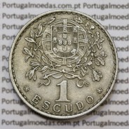 Moeda de 1 Escudo 1961 em Alpaca MBC+