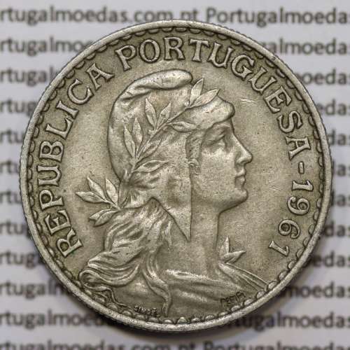 Moeda de 1 Escudo 1961 em Alpaca MBC+