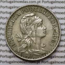 Moeda de 1 Escudo 1961 em Alpaca MBC+