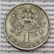 Moeda de 1 Escudo 1961 em Alpaca MBC+