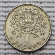 Moeda de 1 Escudo 1961 em Alpaca MBC+
