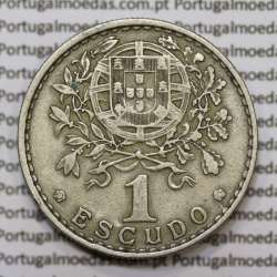 Moeda de 1 Escudo 1961 em Alpaca MBC