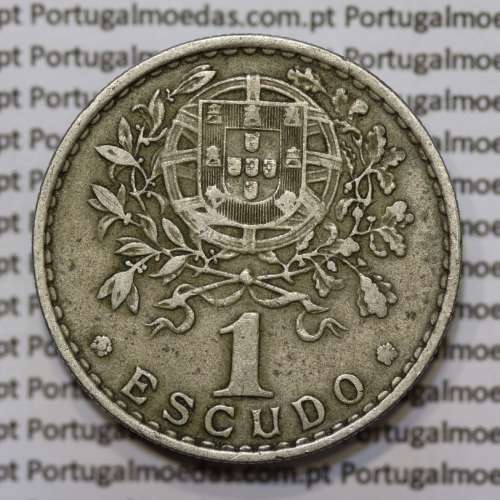 Moeda de 1 Escudo 1961 em Alpaca MBC