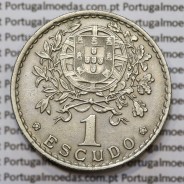 Moeda de 1 Escudo 1962 em Alpaca MBC+/BELA