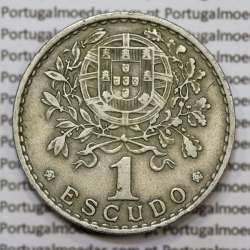 Moeda de 1 Escudo 1962 em Alpaca MBC+