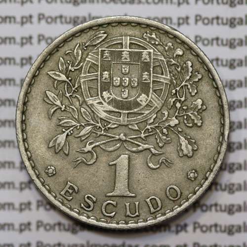 Moeda de 1 Escudo 1962 em Alpaca MBC+