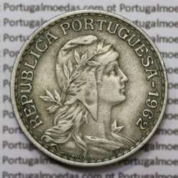 Moeda de 1 Escudo 1962 em Alpaca MBC+