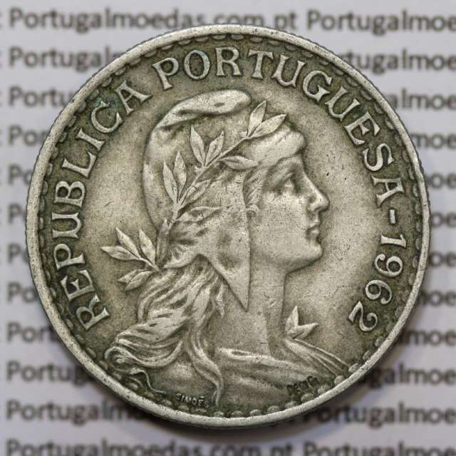 Moeda de 1 Escudo 1962 em Alpaca MBC+