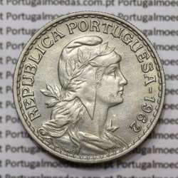 Moeda de 1 Escudo 1962 em Alpaca MBC+