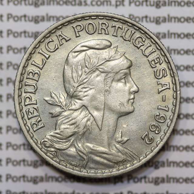 Moeda de 1 Escudo 1962 em Alpaca MBC+