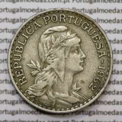 Moeda de 1 Escudo 1962 em Alpaca MBC