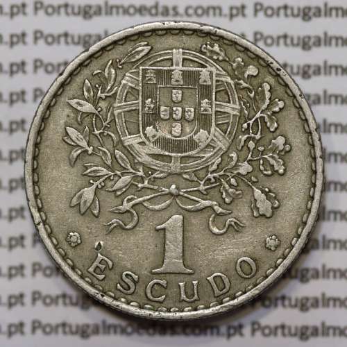 Moeda de 1 Escudo 1962 em Alpaca MBC