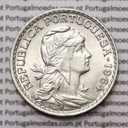 Moeda 1 Escudo 1964 em Alpaca BELA Moeda 1 Escudo 1964 em Alpaca BELA