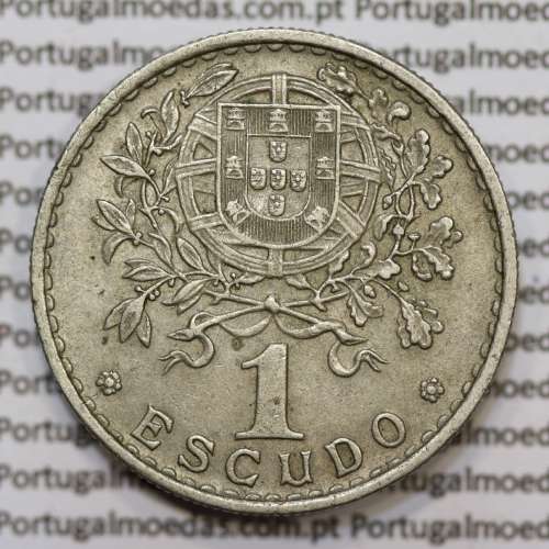 Moeda 1 Escudo 1964 em Alpaca MBC+/ BELA