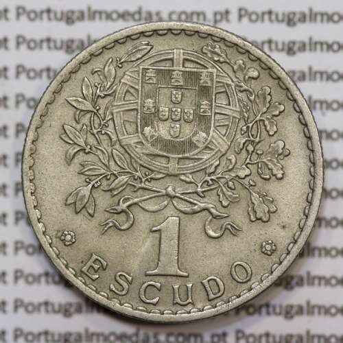 Moeda 1 Escudo 1964 em Alpaca MBC+/ BELA
