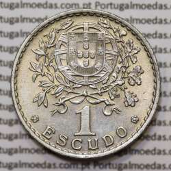 Moeda 1 Escudo 1964 em Alpaca MBC+/ BELA Moeda 1 Escudo 1964 em Alpaca MBC+/ BELA