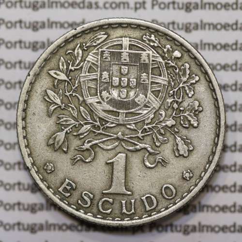 Moeda 1 Escudo 1964 em Alpaca MBC+