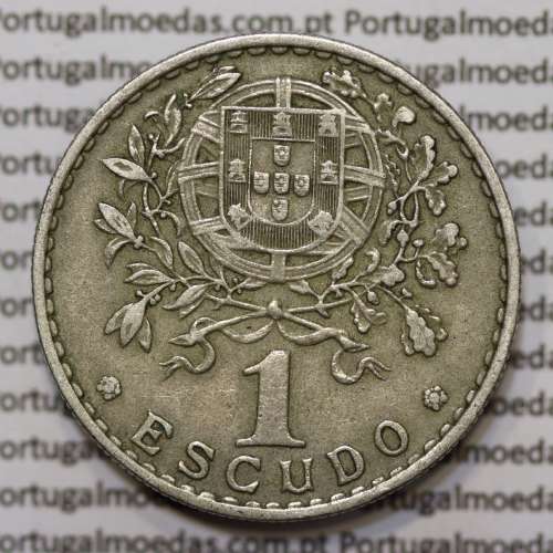 Moeda 1 Escudo 1964 em Alpaca MBC+
