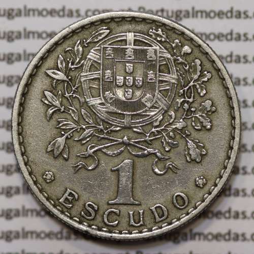 Moeda 1 Escudo 1964 em Alpaca MBC+