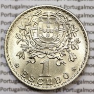 Moeda 1 Escudo 1965 em Alpaca (1$00 de 1965) BELA