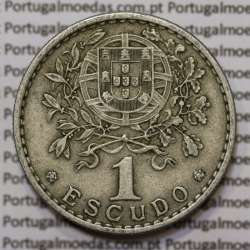Moeda 1 Escudo 1965 em Alpaca (1$00 de 1965) MBC+