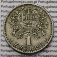Moeda 1 Escudo 1965 em Alpaca (1$00 de 1965) MBC+