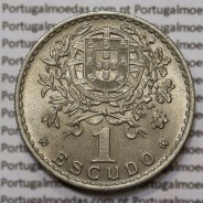 Moeda 1 Escudo 1966 em Alpaca (1$00 de 1966) SOBERBA