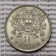 Moeda 1 Escudo 1966 em Alpaca (1$00 de 1966) BELA