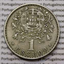 Moeda 1 Escudo 1966 em Alpaca (1$00 de 1966) MBC+ Moeda 1 Escudo 1966 em Alpaca (1$00 de 1966) MBC+