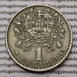 Moeda 1 Escudo 1966 em Alpaca (1$00 de 1966) MBC+ Moeda 1 Escudo 1966 em Alpaca (1$00 de 1966) MBC+
