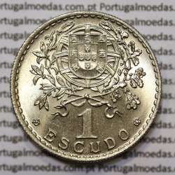 Portugal, coin of 1 Escudo 1968 Alpaca of the Portuguese Republic, (UNC), World Coins Portugal KM 578 Portugal, coin of 1 Escudo 1968 Alpaca of the Portuguese Republic, (UNC), World Coins Portugal KM 578