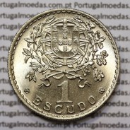 1 Escudo 1968 Alpaca, 1$00 1968 alpaca Republica Portuguesa, (Soberba), World Coins Portugal KM 578