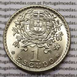 Moeda 1 Escudo 1968 em Alpaca (1$00 de 1968) SOBERBA