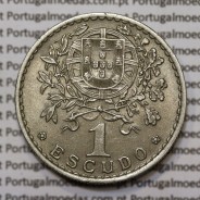 Moeda 1 Escudo 1968 em Alpaca (1$00 de 1968) MBC+/BELA