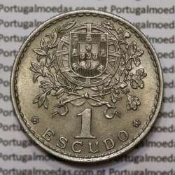 Moeda 1 Escudo 1968 em Alpaca (1$00 de 1968) MBC+/BELA