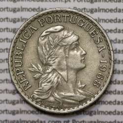 Moeda 1 Escudo 1968 em Alpaca (1$00 de 1968) MBC+