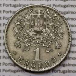 Moeda 1 Escudo 1968 em Alpaca (1$00 de 1968) MBC+