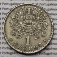 Moeda 1 Escudo 1968 em Alpaca (1$00 de 1968) MBC+