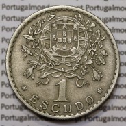 Moeda 1 Escudo 1968 em Alpaca (1$00 de 1968) MBC+