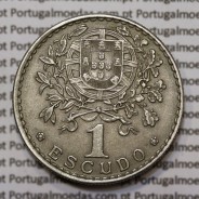 Moeda 1 Escudo 1968 em Alpaca (1$00 de 1968) MBC+