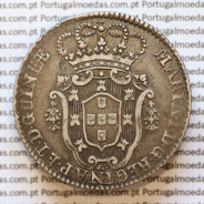 Angola 10 Macutas 1796 prata D. Maria I (1786-1799), World Coins Angola KM 36