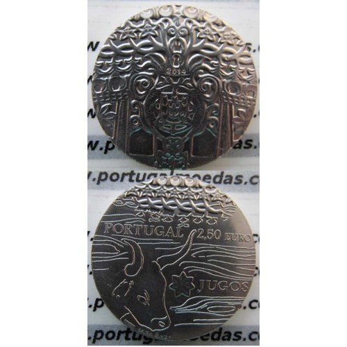 2,50 EUROS CUPRO-NÍQUEL 2014 "JUGOS(CANGAS) " (BELA/SOB)