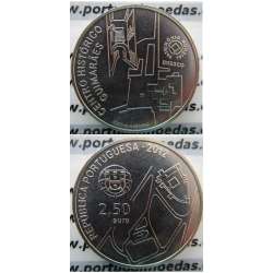 2,50 EUROS CUPRO-NÍQUEL 2012 "CENTRO HISTÓRICO DE GUIMARÃES " (BELA/SOB)