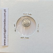 Miniatura de moeda de 2$50 de 1946 alumínio emissão da Casa da Moeda para promoção de eventos