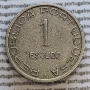 1 Escudo 1948 alpaca de São Tomé e Príncipe, 1$00 alpaca 1948 S. Tomé e Príncipe - World Coins Saint Thomas e Prince KM 9