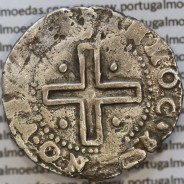 Moeda Tostão Prata D. Afonso VI 1656-1667,  (A. Gomes A6.22.01) +ALPHONSVS.DG.REX.POR / +INHOC.SIGNO.VINCES