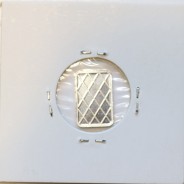 Miniatura prata barra 1 grama, emissão da Casa da Moeda para promoção de eventos