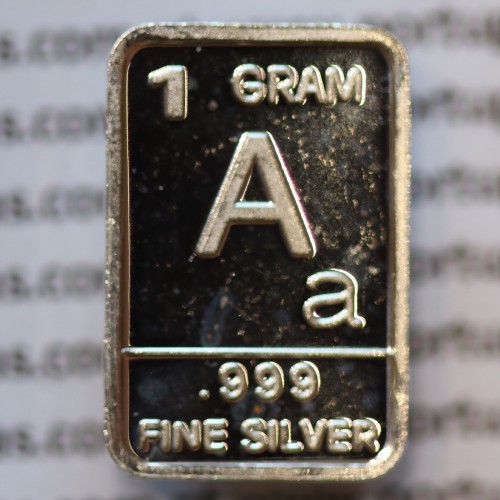 Barra em miniatura de prata 999 %, 1Gr. (diversas temáticas)